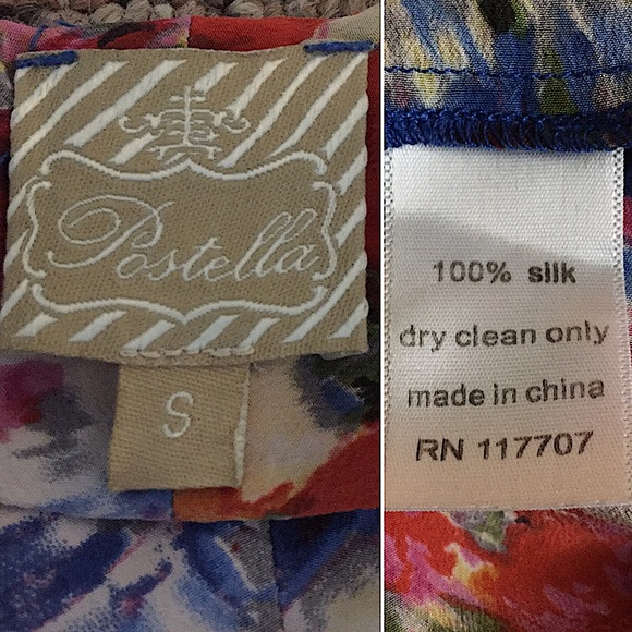 Anthropologie Postella Silk Halter Floral Dress - Picture 15 of 16